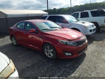  Salvage Kia Optima