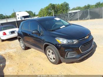  Salvage Chevrolet Trax