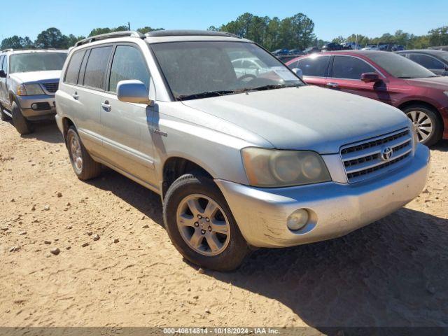  Salvage Toyota Highlander