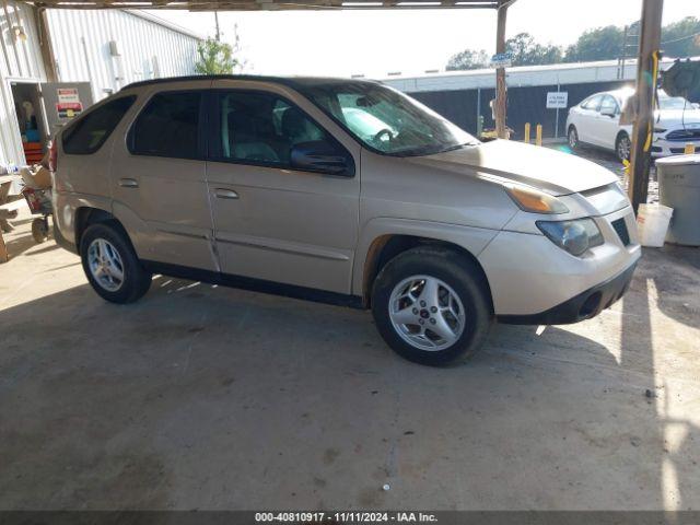  Salvage Pontiac Aztek