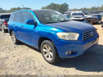  Salvage Toyota Highlander