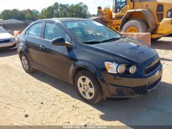  Salvage Chevrolet Sonic