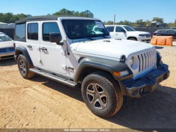  Salvage Jeep Wrangler