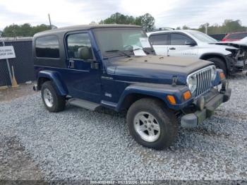  Salvage Jeep Wrangler