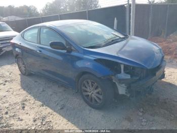  Salvage Hyundai ELANTRA