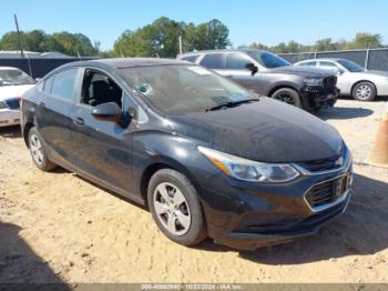  Salvage Chevrolet Cruze