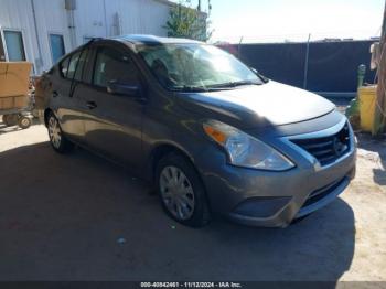  Salvage Nissan Versa