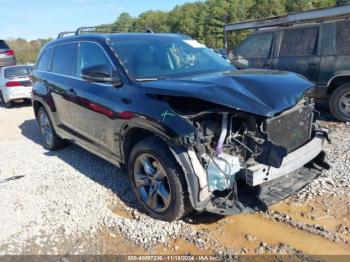  Salvage Toyota Highlander