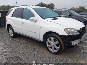  Salvage Mercedes-Benz M-Class