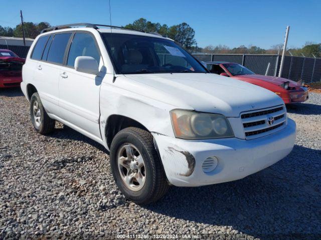  Salvage Toyota Highlander