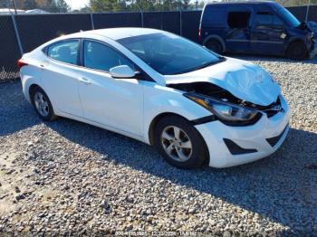  Salvage Hyundai ELANTRA