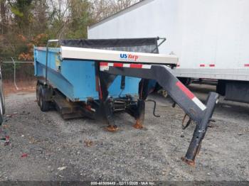  Salvage Texas Pride Trailers 14  Gooseneck Trailer