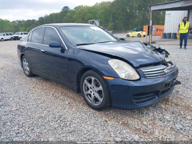  Salvage INFINITI G35