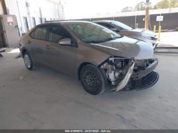  Salvage Toyota Corolla