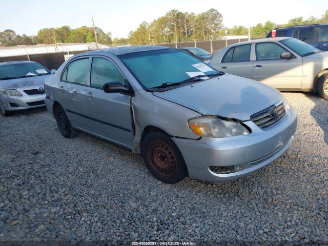  Salvage Toyota Corolla