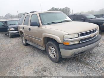  Salvage Chevrolet Tahoe
