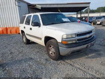  Salvage Chevrolet Tahoe
