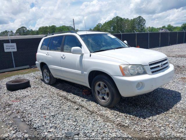  Salvage Toyota Highlander
