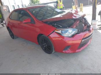  Salvage Toyota Corolla