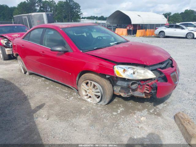  Salvage Pontiac G6