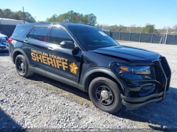  Salvage Ford Police Interceptor Utilit