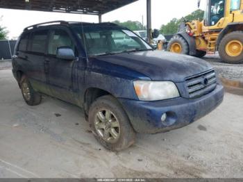 Salvage Toyota Highlander