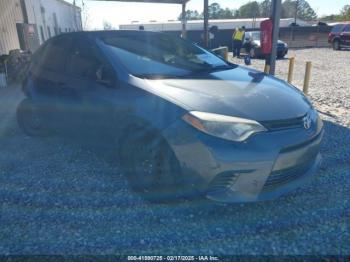  Salvage Toyota Corolla