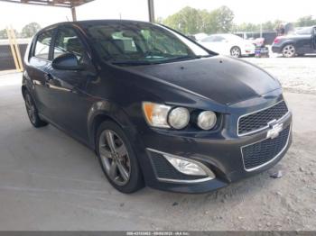  Salvage Chevrolet Sonic