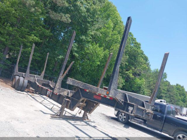  Salvage Mclendon 40  Logging Semi Trailer