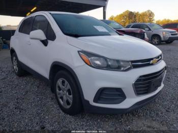  Salvage Chevrolet Trax