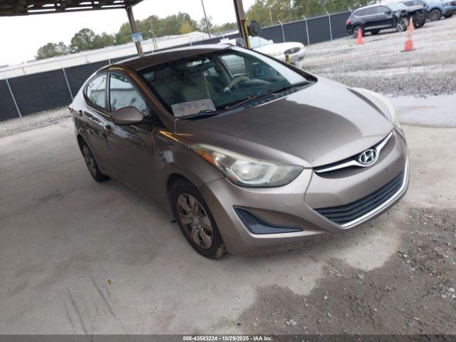  Salvage Hyundai ELANTRA