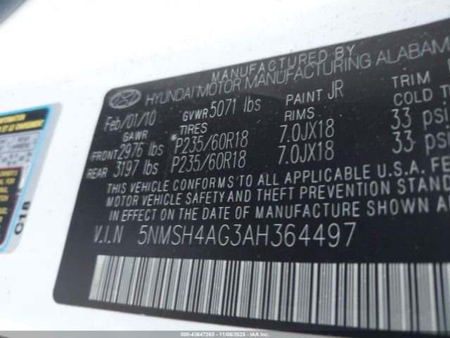 Hyundai SANTA FE Se Image 8