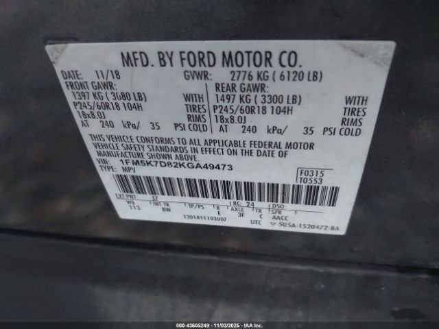 Ford Explorer Xlt Image 13