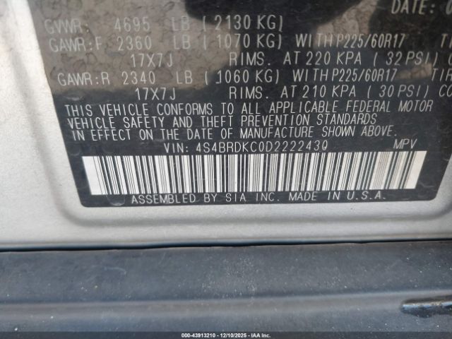 Subaru Outback 3.6r Limited Image 5