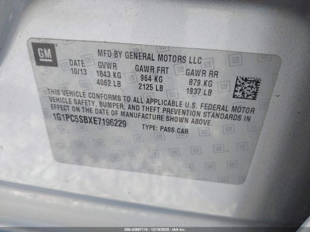 Chevrolet Cruze 1lt Auto Image 6