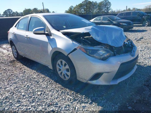  Salvage Toyota Corolla