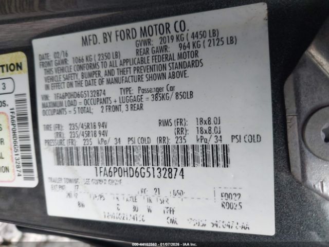 Ford Fusion Se Image 8