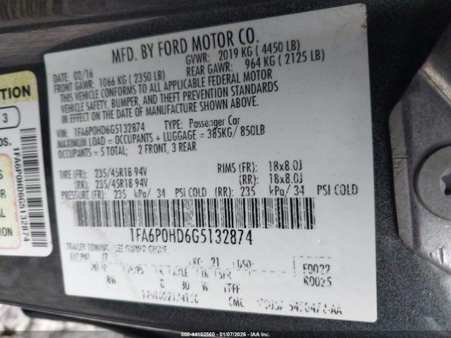 Ford Fusion Se Image 8