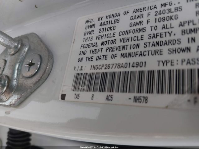 Honda Accord 2.4 Ex Image 10